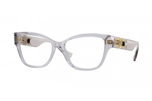 VERSACE VE3347 5305 Light Grey Transparent Demo Lens szemüveg