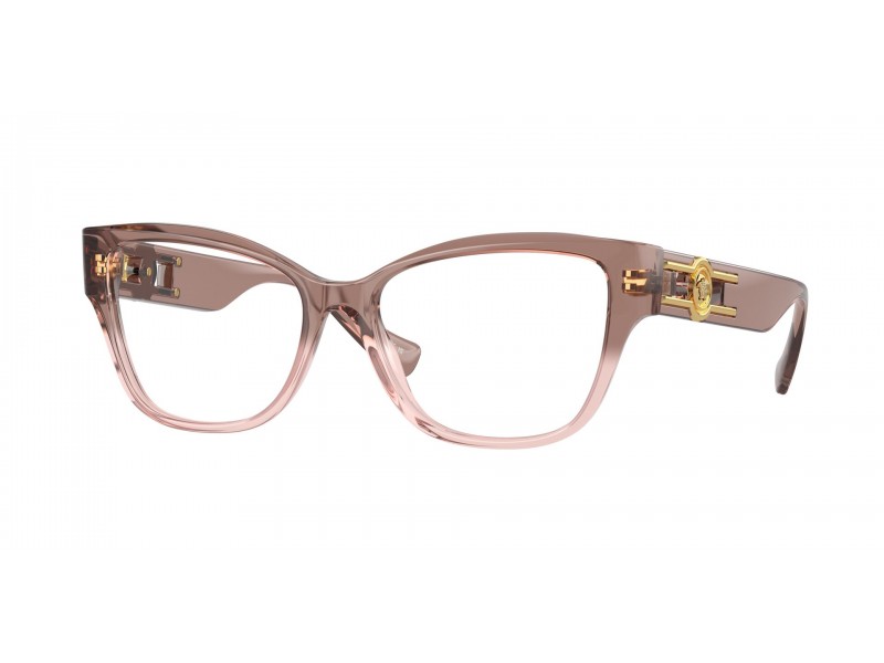 VERSACE VE3347 5435 Pink Transparent - Női szemüvegkeret