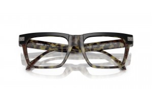 VERSACE VE3354 5456 Havana - férfi szemüveg (demo lencse)