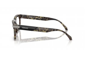 VERSACE VE3354 5456 Havana - férfi szemüveg (demo lencse)