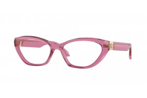 Versace VE3356 5469 átlátszó világos rózsaszín szemüveg