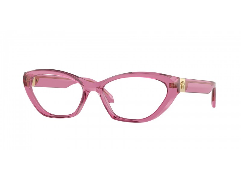 Versace VE3356 5469 átlátszó világos rózsaszín szemüveg
