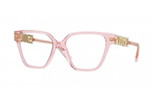 VERSACE VE3358B 5472 Transparent Pink Demo Lens szemüveg