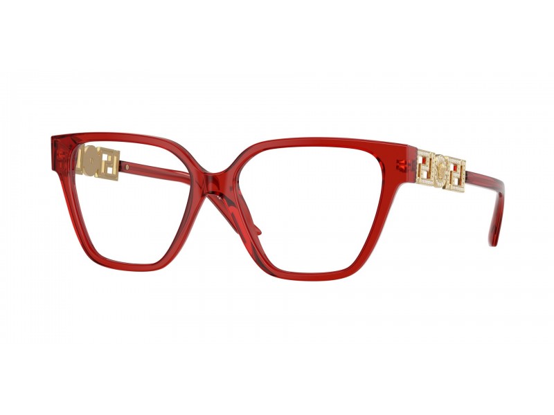 Versace VE3358B 5476 női szemüveg - áttetsző piros