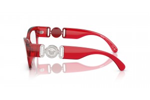 Versace VE3367U 5495 piros áttetsző szemüvegkeret