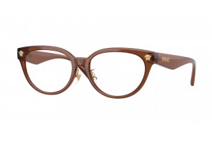 VERSACE VE3370D 5508 Brown Transparent Demo Lens szemüveg