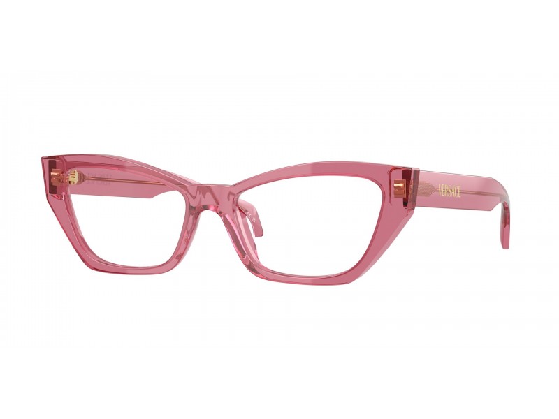 Versace VE3373U 5516 transparent pink szemüveg