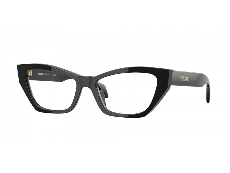 Versace VE3373U GB1 fekete női szemüvegkeret