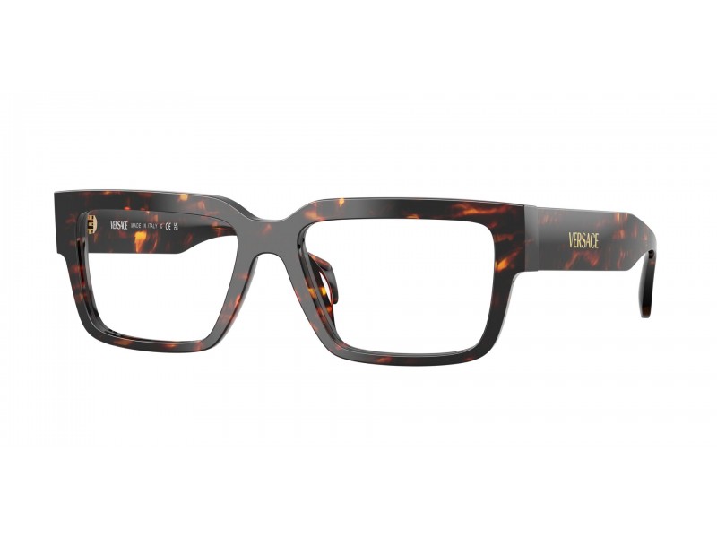 Versace VE3374U 5509 Havana férfi szemüveg - demo lencse