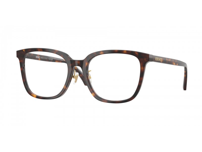 Versace VE3378D 108 Dark Havana szemüveg (demo lencse)