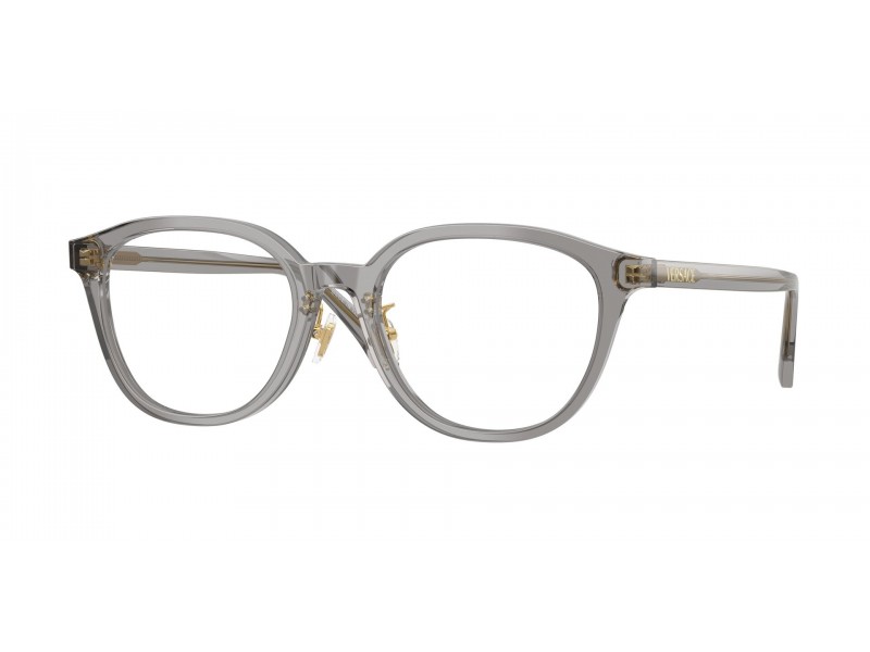 VERSACE VE3379D 5510 Transparent Grey – női demo lencsével