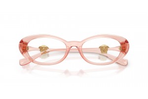 VERSACE VE3381U 5541 Transparent Rose női szemüvegkeret