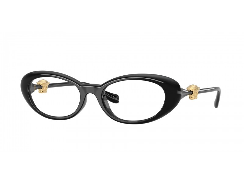 VERSACE VE3381U GB1 fekete női szemüveg (demo lencse)