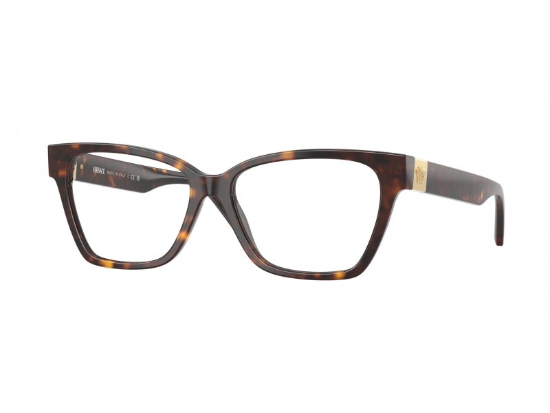 VERSACE VE3382 108 Havana női szemüvegkeret