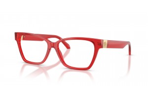 VERSACE VE3382 5280 Transparent Red – női szemüvegkeret