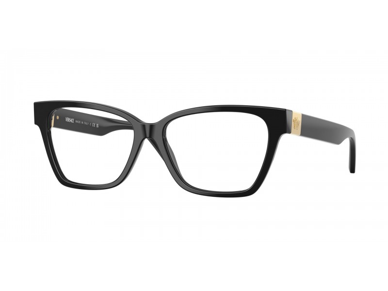 VERSACE VE3382 GB1 Black női szemüveg