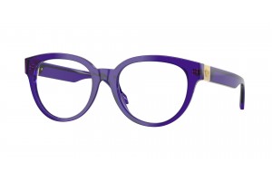 VERSACE VE3384 5545 Transparent Dark Violet Demo Lens szemüveg