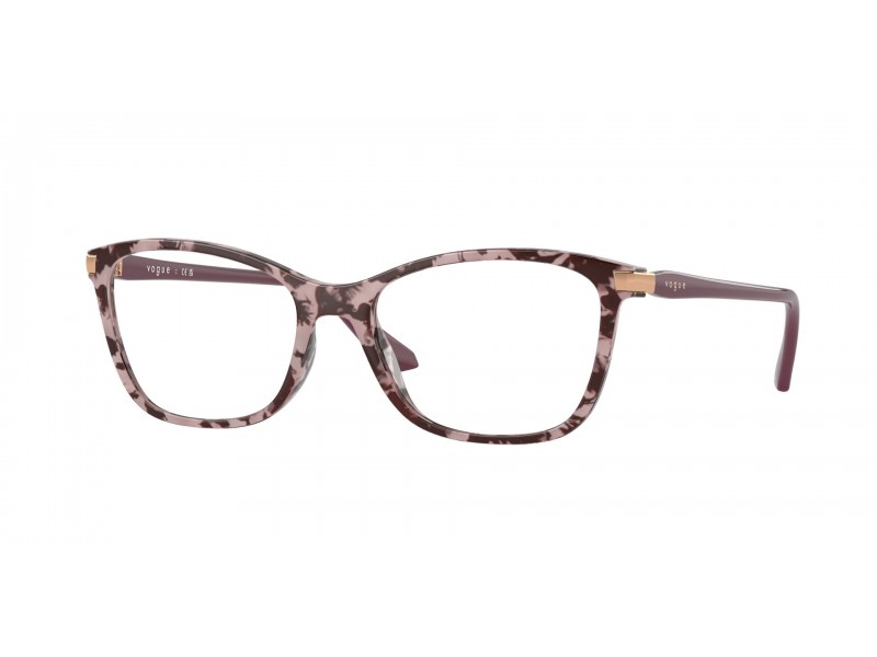 VOGUE VO5378 Pink Tortoise demo lencsével