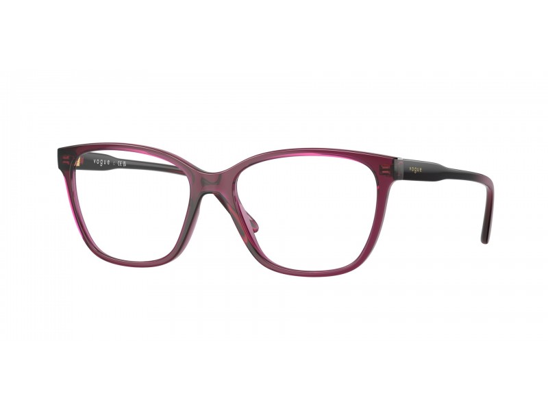 VOGUE VO5518 2989 Transparent Dark Cherry szemüveg