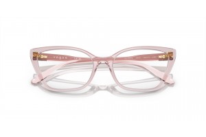 VOGUE VO5519 2942 átlátszó rózsaszín szemüveg