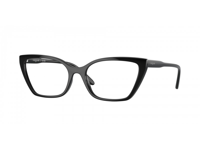 Vogue VO5519 W44 fekete női szemüveg (demo lencse)