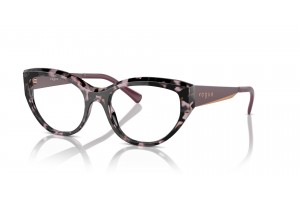 Vogue VO5560 3146 Violet Tortoise — női szemüveg demo lencsével