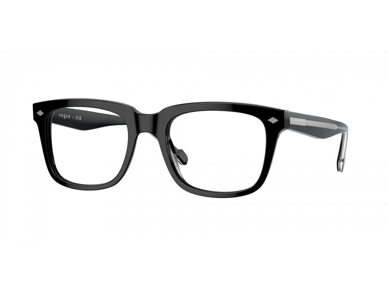 Vogue VO5572 W44 fekete szemüveg (demo lencse)