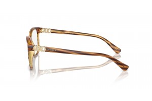 VOGUE VO5574B 1508 Striped Dark Havana női szemüveg