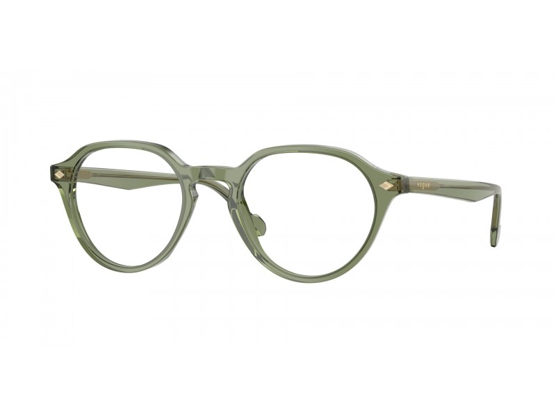 VOGUE VO5598 3187 - Transparent Green (demo lencse) szemüveg