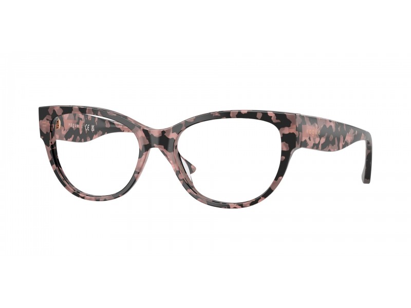 VOGUE VO5604 3150 Pink Tortoise női szemüveg - demo lencse