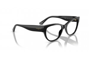 Vogue VO5604 W44 fekete női szemüveg (demo lencse)