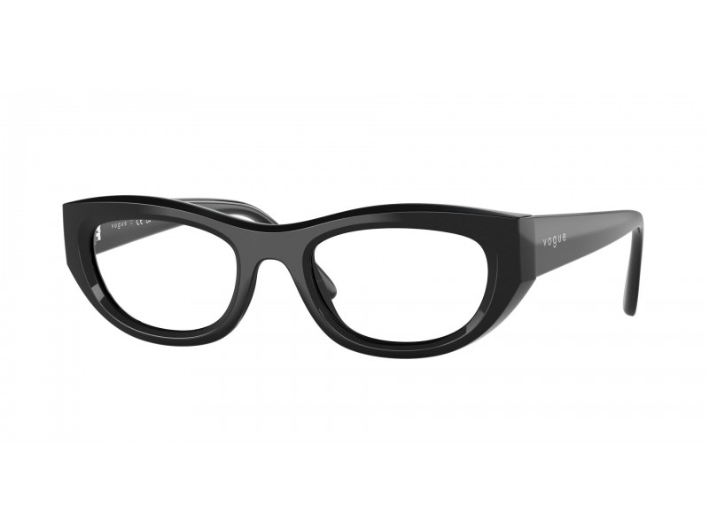 Vogue VO5615 W44 fekete női szemüveg demo lencsével