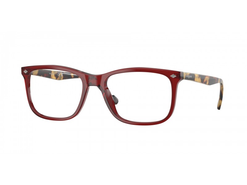 VOGUE VO5617 2924 Transparent Bordeaux demo lencsével