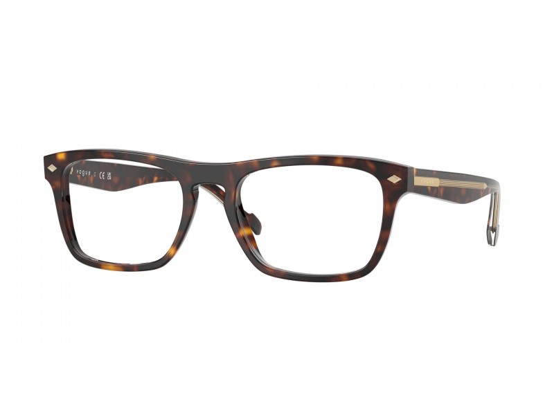 Vogue VO5619 W656 Dark Havana — demo lencse