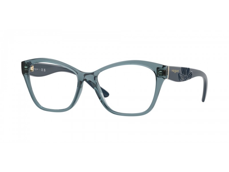 Vogue VO5628 3197 áttetsző világoskék női szemüveg