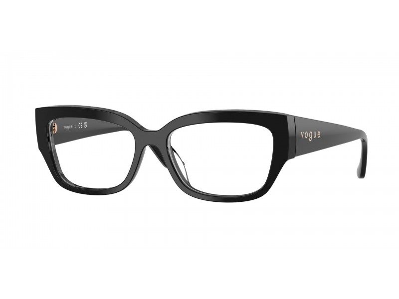 Vogue VO5639U W44 fekete női szemüveg (demo lencse)