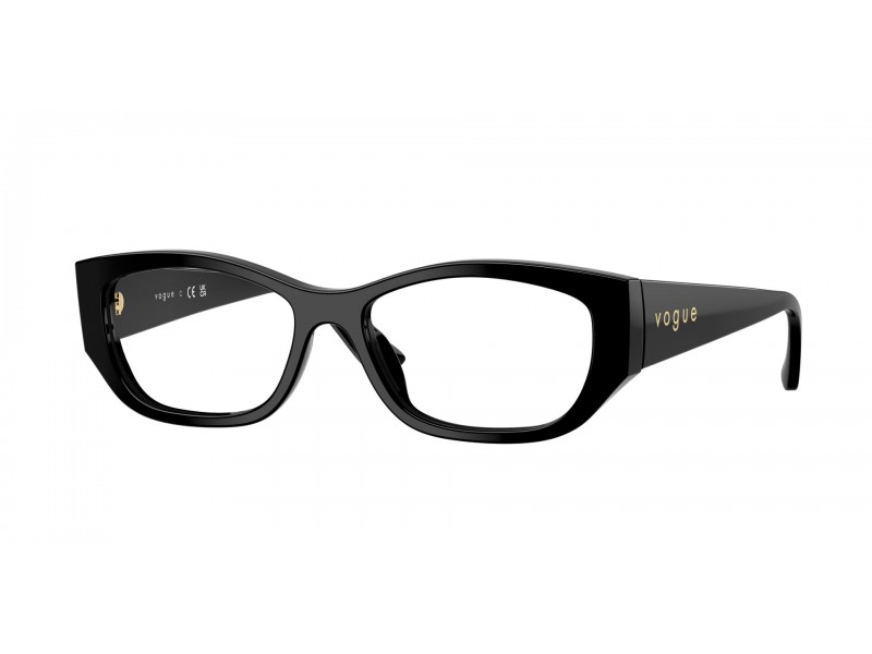 Vogue VO5640U W44 fekete női szemüvegkeret (demo lencse)