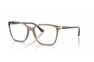 VOGUE VO5654 3156 - átlátszó barna női szemüveg (demo lencse)
