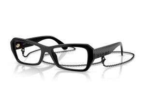 VOGUE VO5656U W44 fekete női szemüveg (demó lencse)