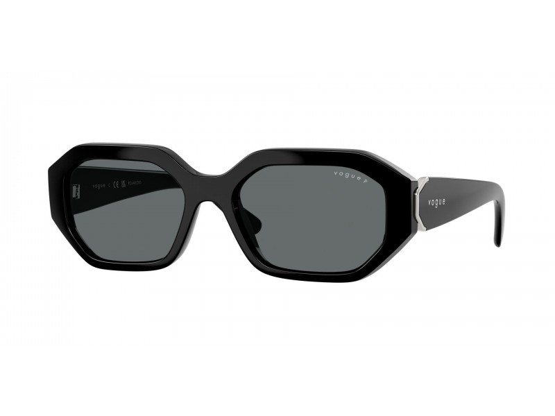 Vogue VO5675S W44/81 Black Dark Grey - polarizált