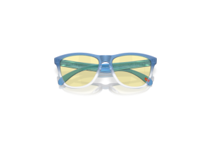 Oakley OO9013 M4 FROGSKINS Matt Cyan/Blue napszemüveg