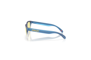 Oakley OO9013 M4 FROGSKINS Matt Cyan/Blue napszemüveg