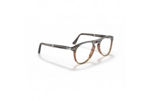 PERSOL PO9714VM 1137 Opal Brown - férfi szemüveg (demo lencse)