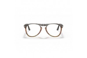 PERSOL PO9714VM 1137 Opal Brown - férfi szemüveg (demo lencse)