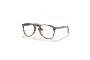 PERSOL PO9714VM 1137 Opal Brown - férfi szemüveg (demo lencse)