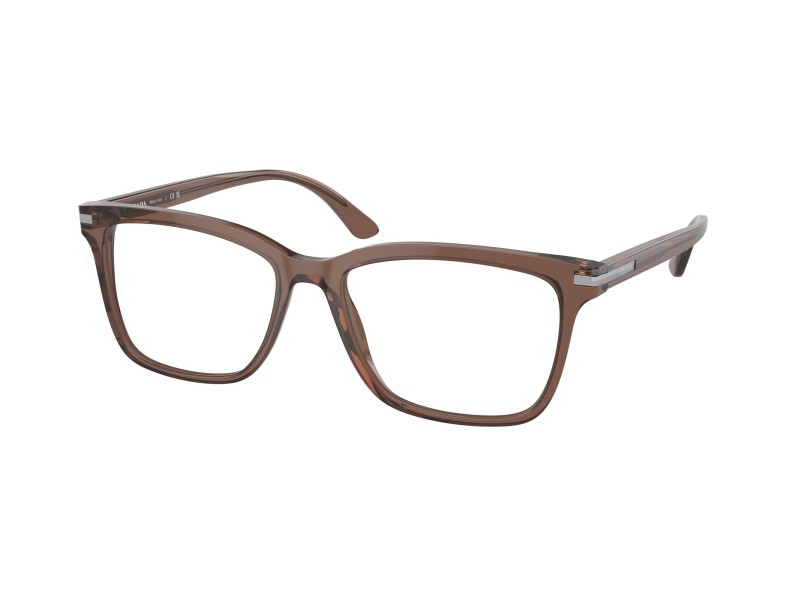 PRADA PR14WV 17O1O1 Brown Transparent szemüveg