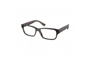 PRADA PR18ZV 2AU1O1 Havana férfi szemüveg (demo lencse)