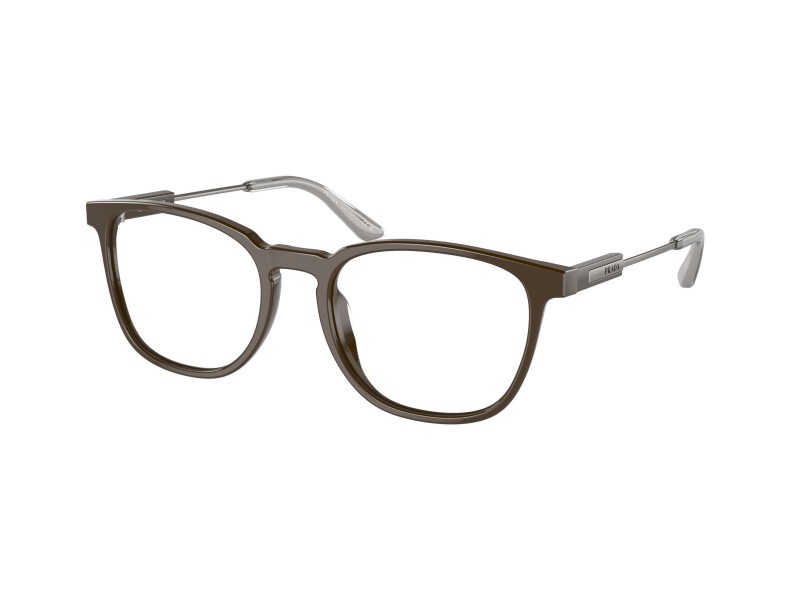 PRADA PR19ZV 11J1O1 barna férfi szemüvegkeret