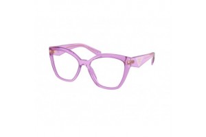 PRADA PR20ZV 13R1O1 Transparent Amethyst Demo Lens szemüveg