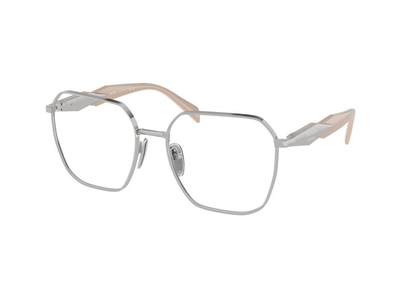 PRADA PR56ZV 1BC1O1 ezüst női szemüveg - demo lencse